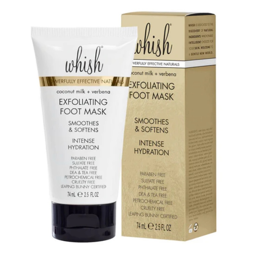LOT Whish Coconut Milk + Verbena Foot Mask